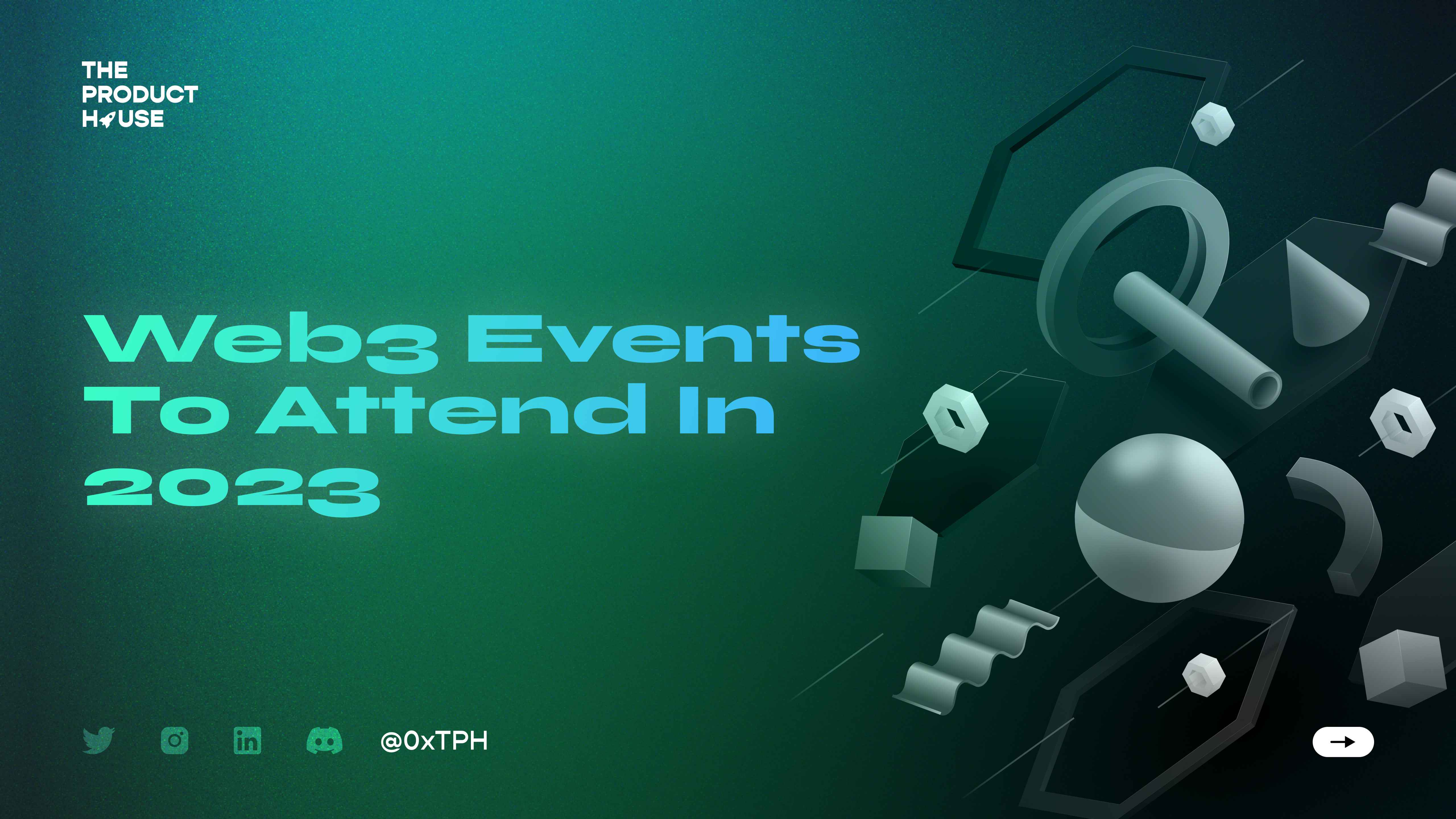 Web3 Events To Attend In 2023 web3 Blog